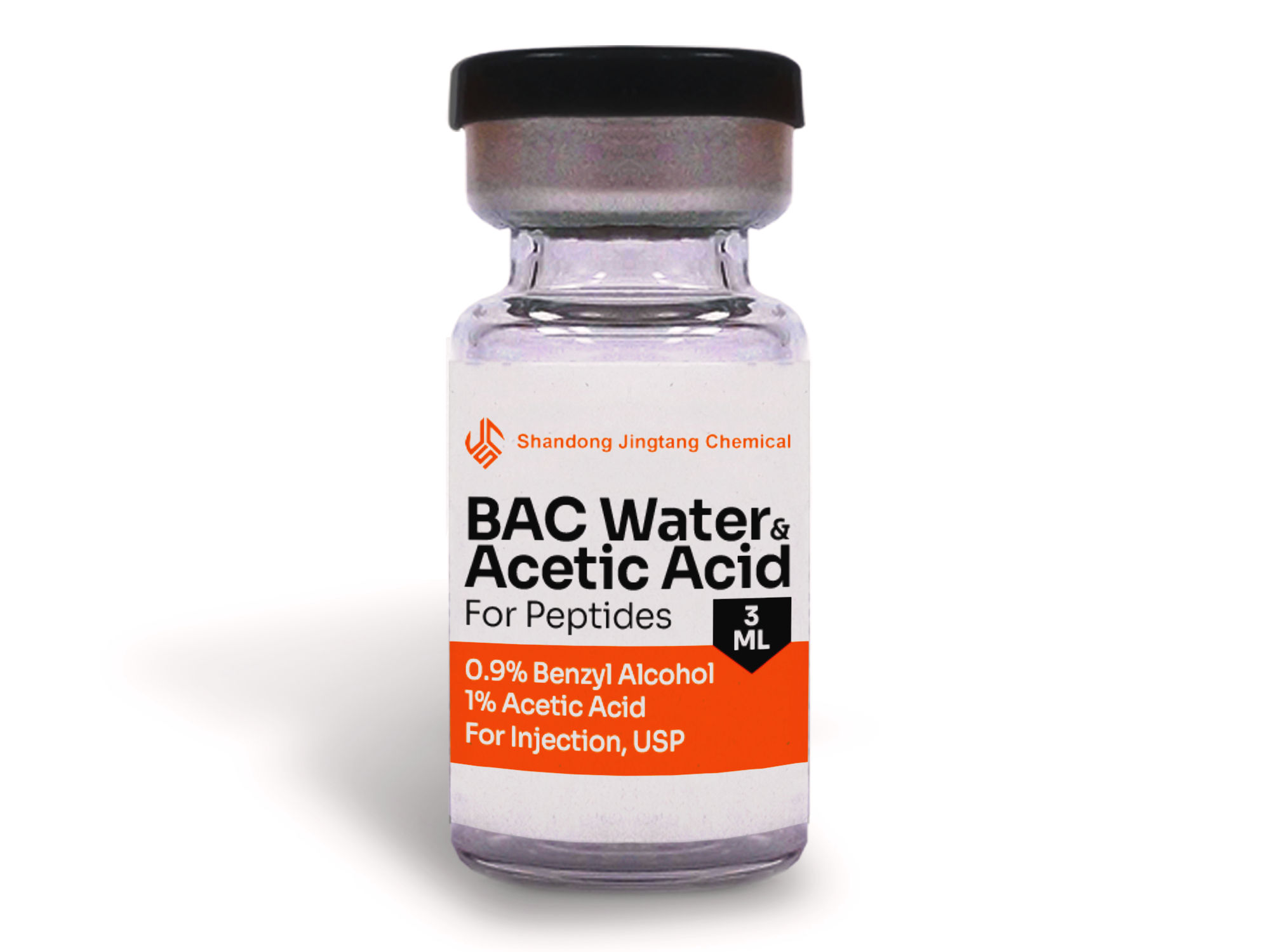 Água Bacteriostática + Ácido Acético 3ml